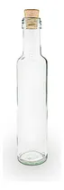 Comprar Botella Vidrio Licores Aceite Con Corcho 250 Cc Pack X12 
