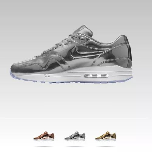 Nike Max 1 Premium Oro, Plata, Metalizado Originales | gratis