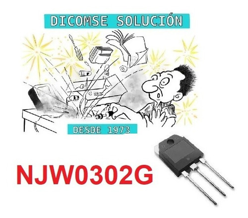 Transistor Njw0302g Njw0302 0302g Complementario De Njw0281g