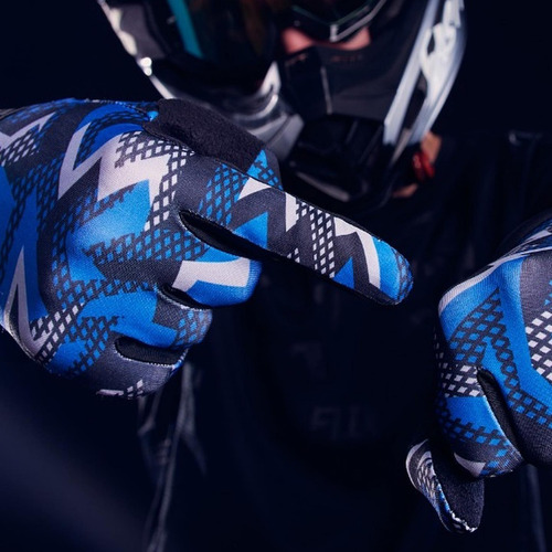 Imagen 4 de 7 de Guantes Bike Mx/mtb Crossroads Largos Ciclismo Cross Moto