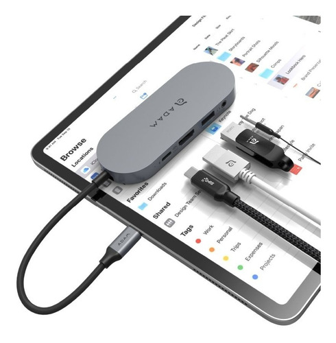 Imagen 3 de 5 de Adam Elements Casa Hub S Usb-c 5 En 1 - 240g