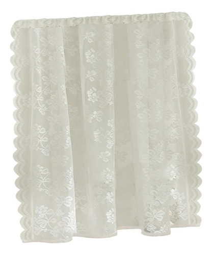 Cortina De Encaje Floral Ventana De Tul Cortina 150x200cm