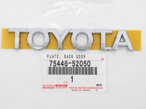 Emblema Letras Toyota Para Yaris Fj Cruiser