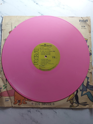 Imagen 4 de 4 de Antiguo Vinilo A Cantar Con La Pantera Rosa Ian 543