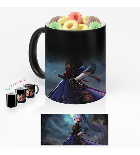 Taza Magica Ayaka Genshin Impact Personalizada