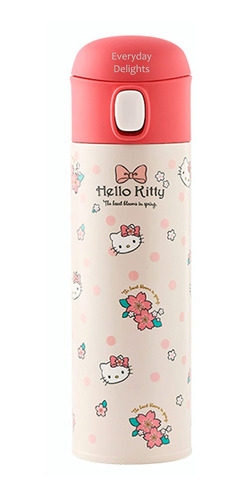 Sanrio Hello Kitty Botella De Agua Aislada De Acero Ino...