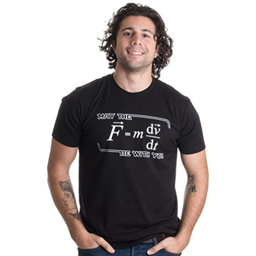 Camiseta Unisex Divertida De Física.