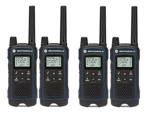 4x Handy Motorola Walkie Talkie T460 Duo 56km Ivox/vox