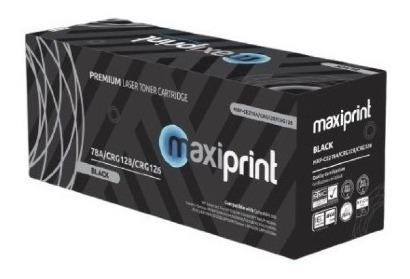 Toner Maxiprint Compatible Hp-canon 78a/crg128/crg126 Negro