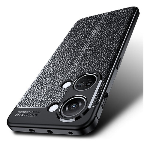 Funda Para Oneplus Nord 3 5g Leather Case Antideslizante Negro