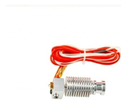 Hotend Allmetal Filamento 3 Mm Bico Impressora 3d E3d V6 12v
