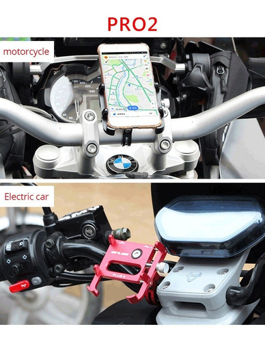Imagen 5 de 5 de Soporte Celular Para Moto Aluminio Nuevo Modelo Pro 2