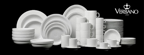 X6 Plato Playo Línea Recta, Verbano - Bazar Colucci
