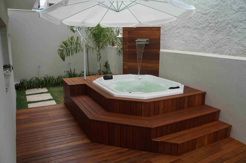 Spa 2.10 X 1.80 Leblon 4 Lugares! Super Completa 127v