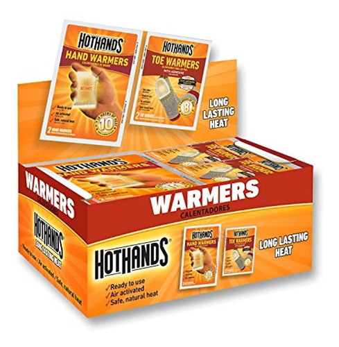 Hothands Combo Pack 24 Par De Calentadores De Manos Y 8 Par 