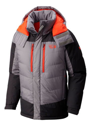 Imagen 2 de 4 de Campera Mountain Hardwear Glacier Guide Hombre (manta Grey_s