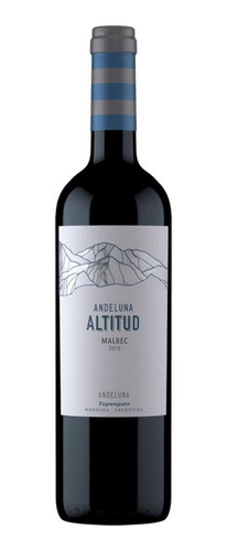 Vino Andeluna Altitud Malbec Tinto 750 Ml Fullescabio Oferta