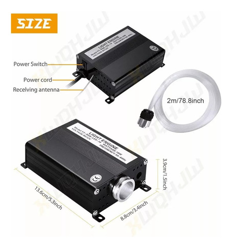 Zhmy Fy1 Kit De Techo Led Starlight De Fibra Óptica For