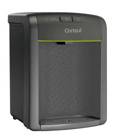 Purificador De Água Cpb34af Refrigerado Antibactérias Consul Cinza