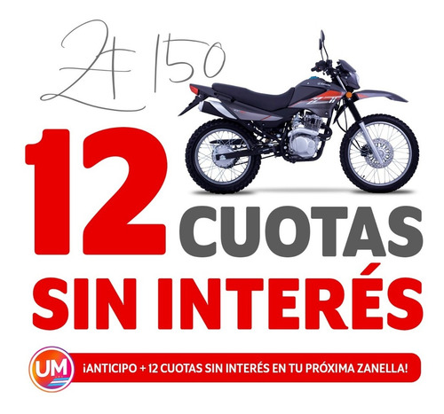 Imagen 1 de 16 de Moto Enduro Zanella Zt 150 Nueva 0km 2022 Urquiza Motos