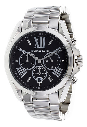 Relógio Michael Kors Mk5705 Bradshaw Fundo Preto Original