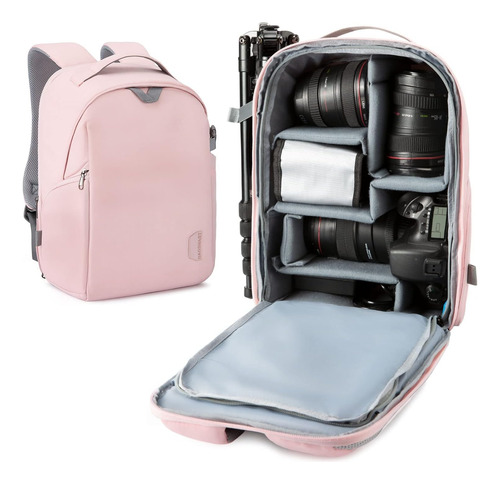 Bagsmart Mochila Para Cámara, Dslr Slr Bolsa Para Cámara Se 