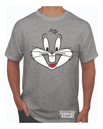 Polera Diseño Bugs Bunny Conejo Comic Vintage Zanahoria