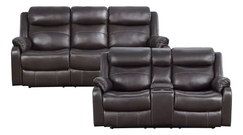 comprar Lexicon Miramar - Juego De 2 Sofas Reclinables De Microfibra