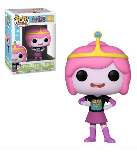 Funko Pop Dulce Princesa Bubblegum 1076 Hora De Aventura Cn