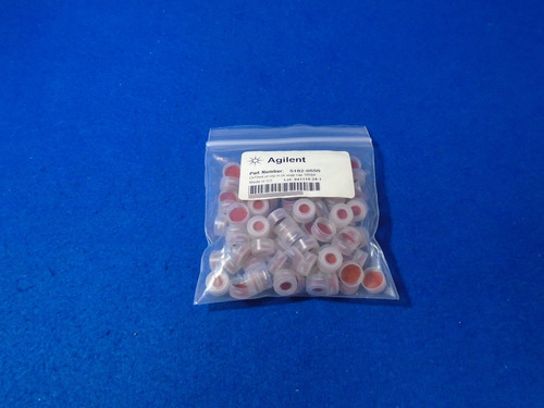 Septa De Polietileno De 11 Mm Con Liner De Teflon Agilent