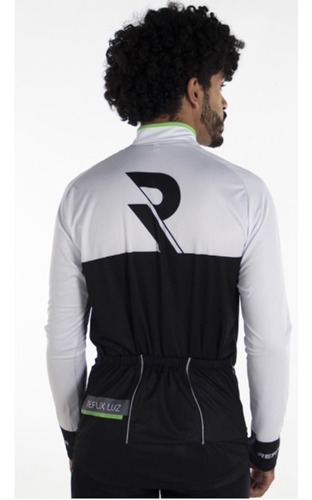 Imagem 4 de 6 de Camisa Ciclismo Refactor Reflex Manga Longa Proteção Uv 50+