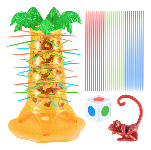 Juego Didáctico De Mesa Monos Crazy Escalada De Árboles