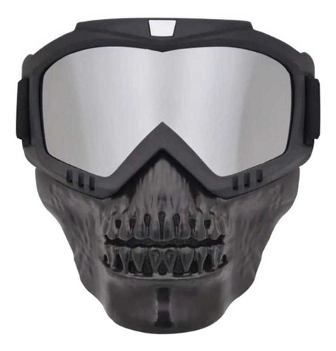 Googles Motocross Máscara Careta Desmontable