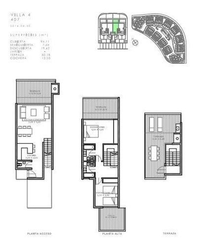 Imagen 13 de 23 de Departamento 3 Ambientes Triplex En Venta En Las Piedras, Nordelta
