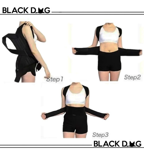 Faja Ortopédica Corrector De Postura Y Espalda Unisex