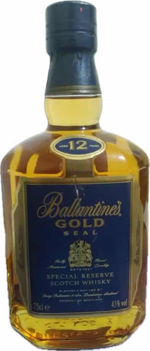 Whisky Ballantines Gold Seal 12 Años 750ml 43% Vol