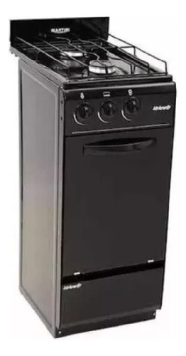 Cocina Martiri Kitchenette De 2 Hornallas Negra Donidea