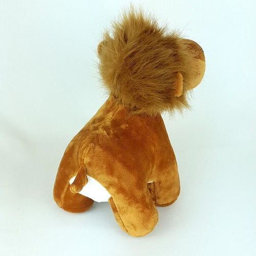 Imagem 3 de 3 de Leão De Pelúcia Zoião 22cm - Bichinho Safari