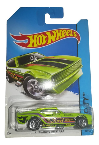 Ford Mustang Funny Car 1971 100 % Metal Hot Wheels 1/64 