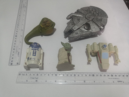 Star Wars Jabba R2d2 Yoda X-wing Halcón Applause Loose  