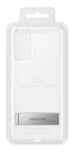 Funda Samsung Clear Standing Cover Para Galaxy S20 Fe