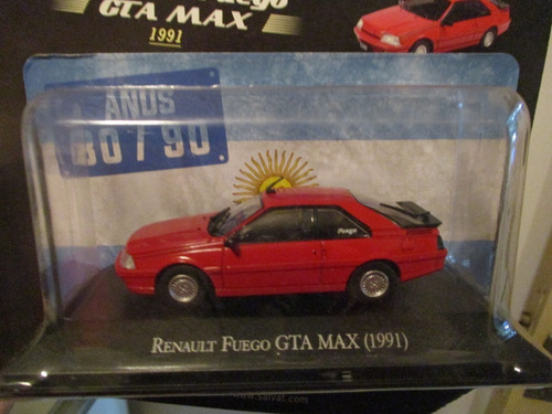 Imagen 2 de 2 de Autos Inolvidables Argentinos 80-90 1 Renault Fuego Gta Max