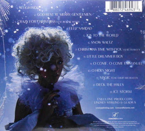 Cd Lindsey Stirling Snow Waltz 2022 Import. Concord Records