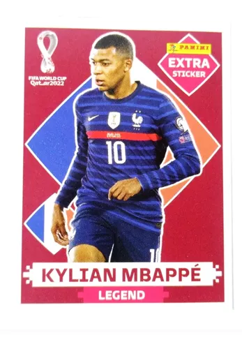 Extra Sticker – França – Kylian Mbappé – Base – Legend