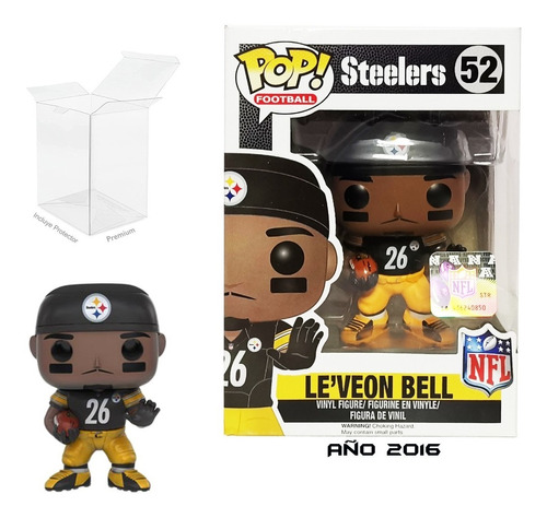 Funko Pop Steelers Le Veon Bell No. 52 Pittsburgh Original
