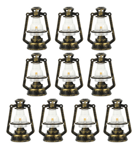 Mini Linterna De Aceite, Mini Lámpara De Queroseno Led 10