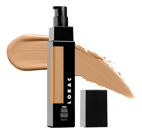 Lorac Pro Soft Focus Longwear Foundation, Sombra 7 Cobertura