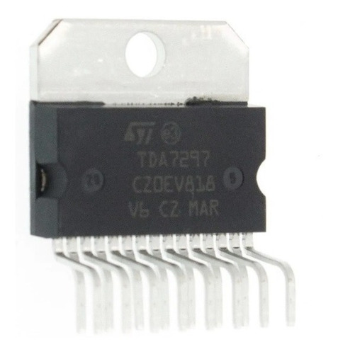 Circuito Integrado Tda7297 Amplificador 15 + 15w Dual Bridge