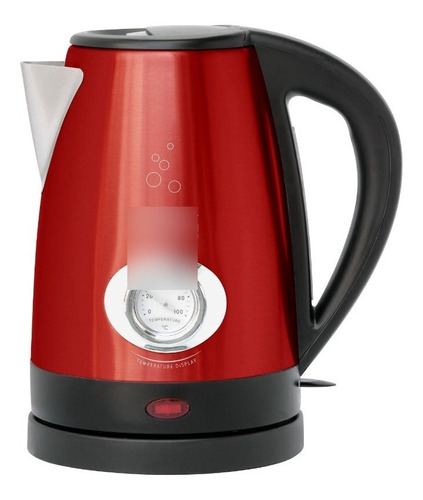 Hervidor De Agua 1,7lts 1950w Ha-3180 Rojo Sindelen