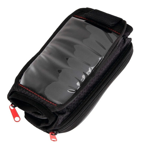 Imagen 5 de 5 de Bolso Alforja P/ Bici Al Stem C/ Porta Celular Huffy